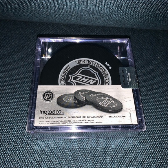 Montreal Canadiens Hockey Puck Coasters - Picture 2 of 4